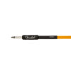 Punta recta Cable Fender Professional Series Glow in the Dark Orange 5.5M