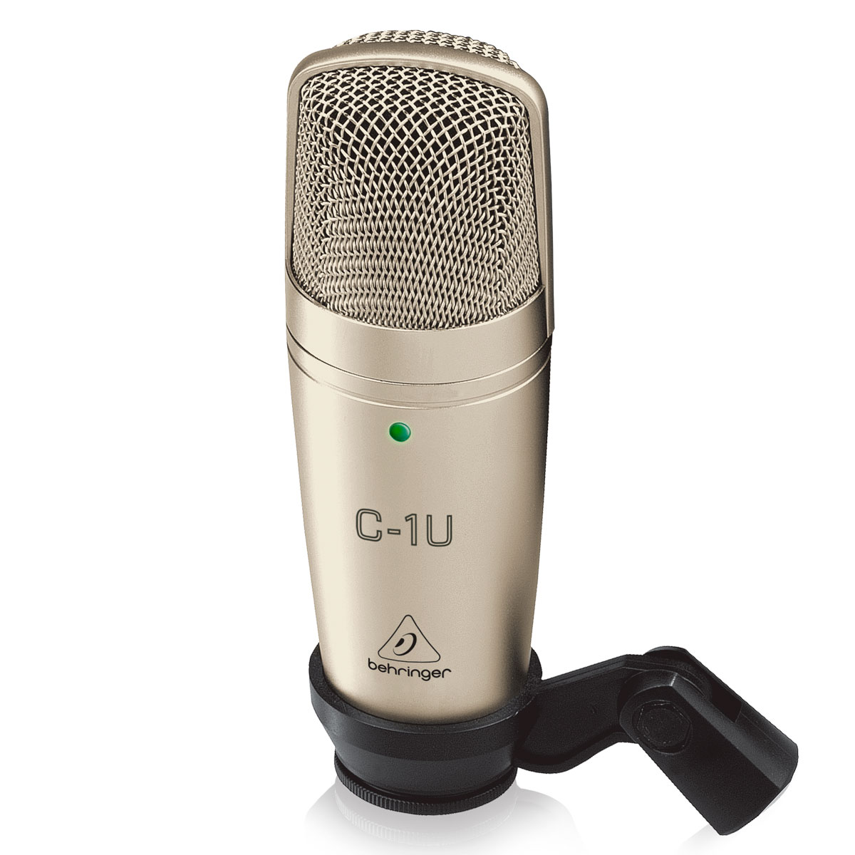 Behringer C-1U Micrófono Condensador de Estudio USB Con Soporte