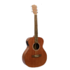Vista lateral de la Guitarra Electroacústica Bamboo Mahogany 38"