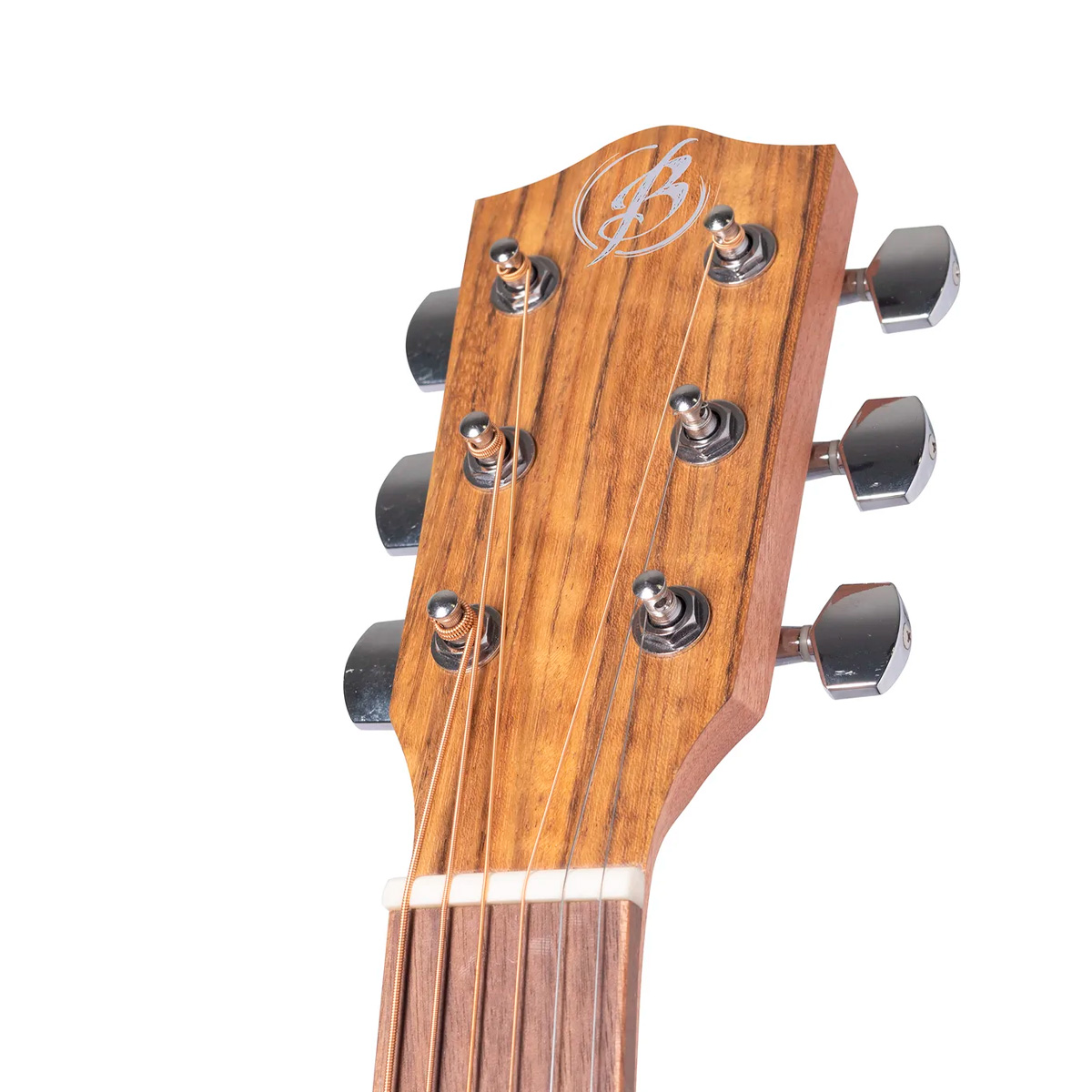 guitarra-electroacustica-bamboo-spruce-40-headstock Cabezal de la Guitarra Electroacústica Bamboo Spruce 40"