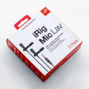 iRig Mic Lav 2 Pack Micrófonos de Solapa para iOS y Android