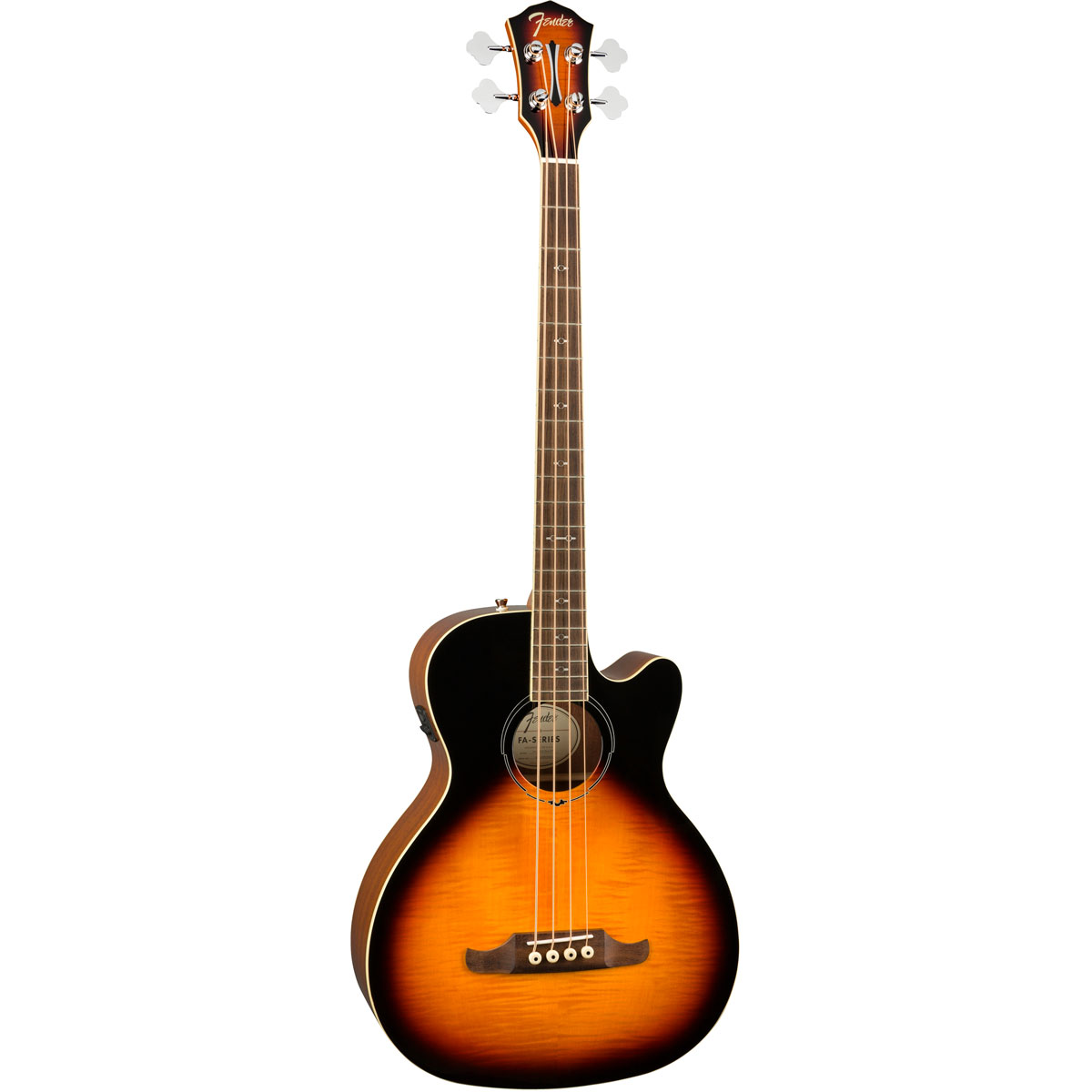 bajo-acustico-fender-fa-450ce-0971443032-lateral Vista lateral del Bajo Acústico Fender FA-450CE