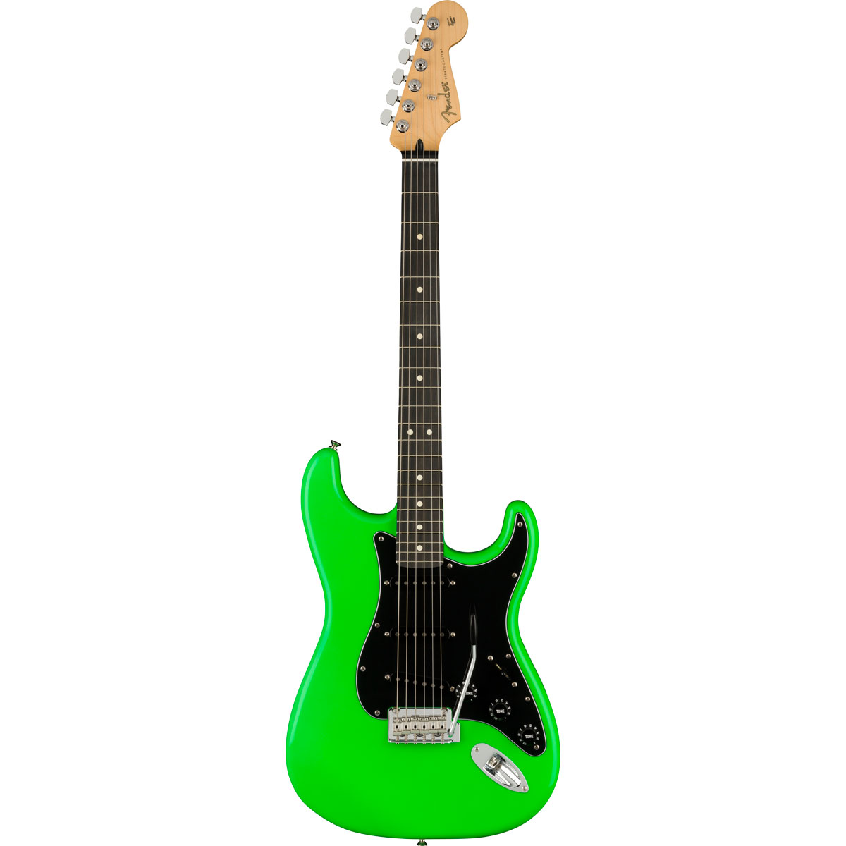 fender-limited-edition-player-stratocaster-neon-green Fender Limited Edition Player Stratocaster Neon Green Frente