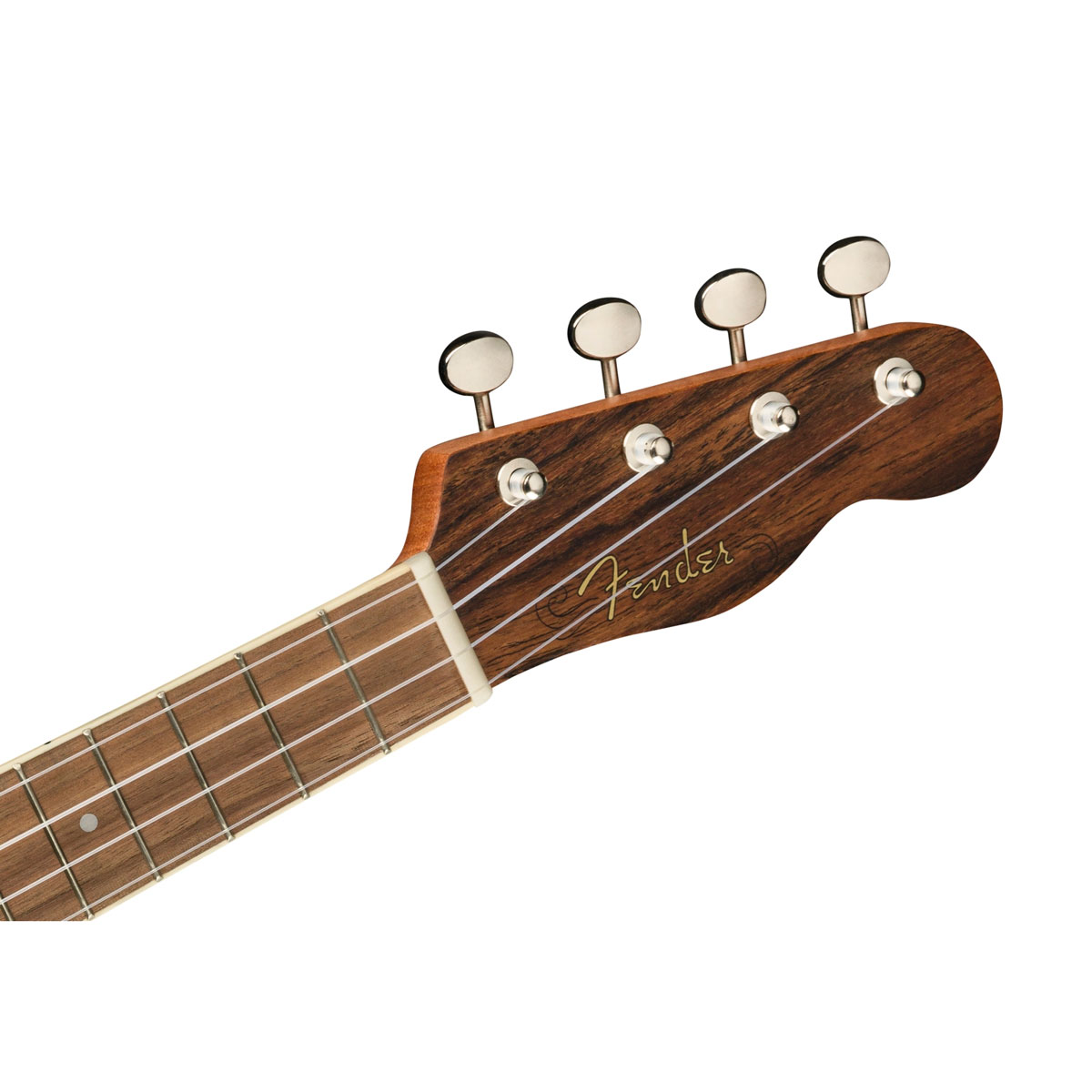 Fender Zuma Exotic Concert Ukulele Natural Bocote Cabezal