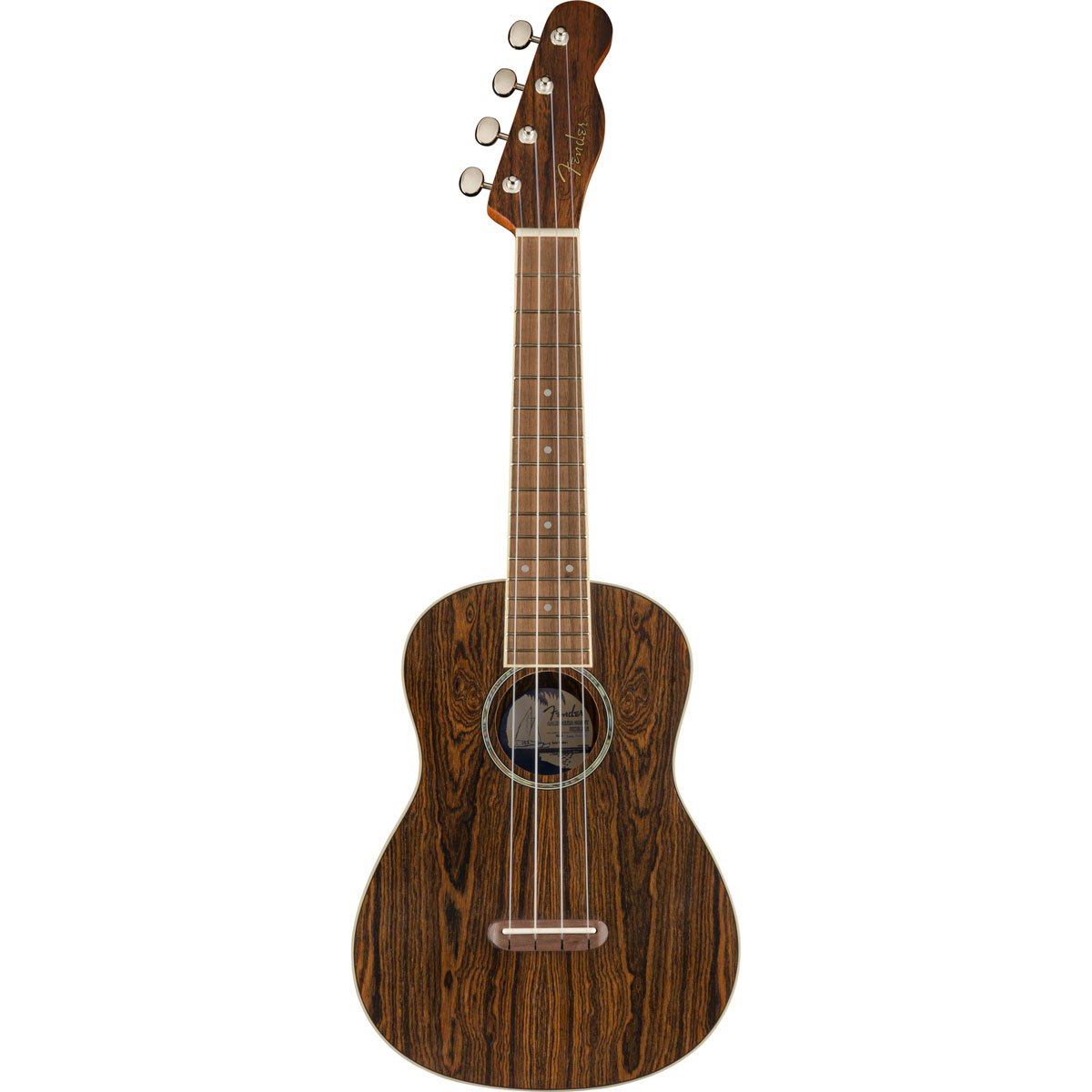Fender Zuma Exotic Concert Ukulele Natural Bocote
