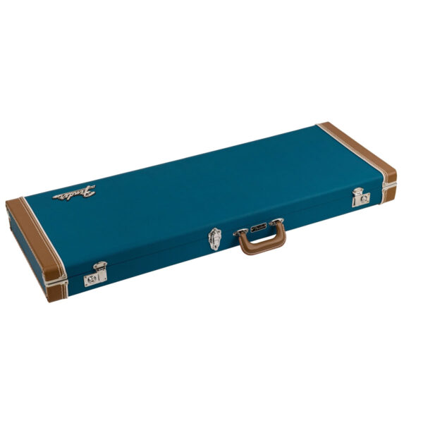 Fender Classic Series Wood Case Strat-Tele Lake Placid Blue