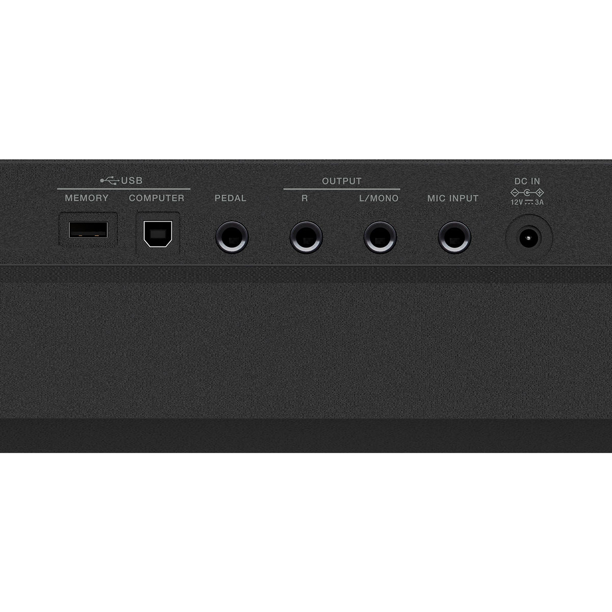 Teclado Roland E-X50 Conexiones