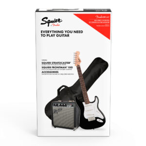 Paquete de Guitarra Squier Stratocaster Pack Black