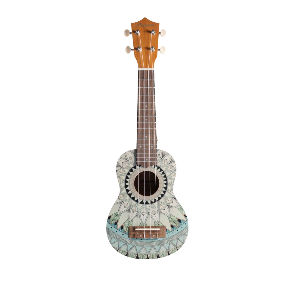 Ukelele Soprano Bamboo Jade con Funda