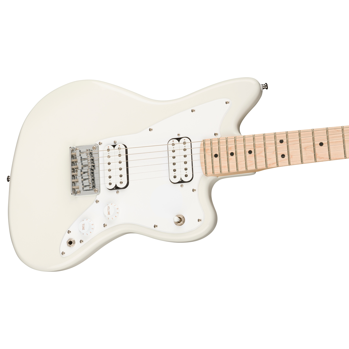 Cuerpo de la Guitarra Squier Mini Jazzmaster HH Olympic White