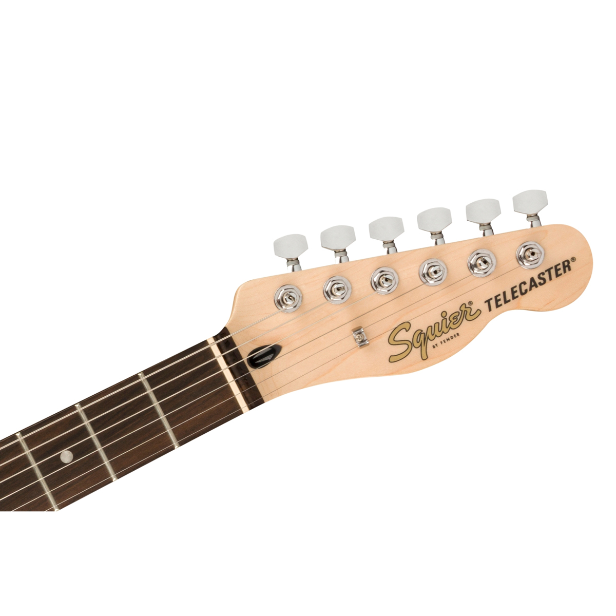 Cabezal de la Squier Affinity Series Telecaster Deluxe Charcoal Frost Metallic