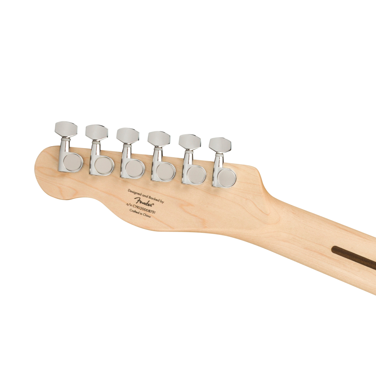 Maquinaria de la Squier Affinity Series Telecaster Deluxe Charcoal Frost Metallic
