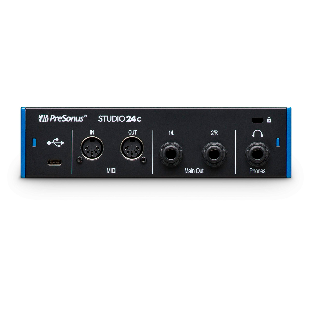 Reverso de PreSonus Studio 24c Intefaz de Audio USB