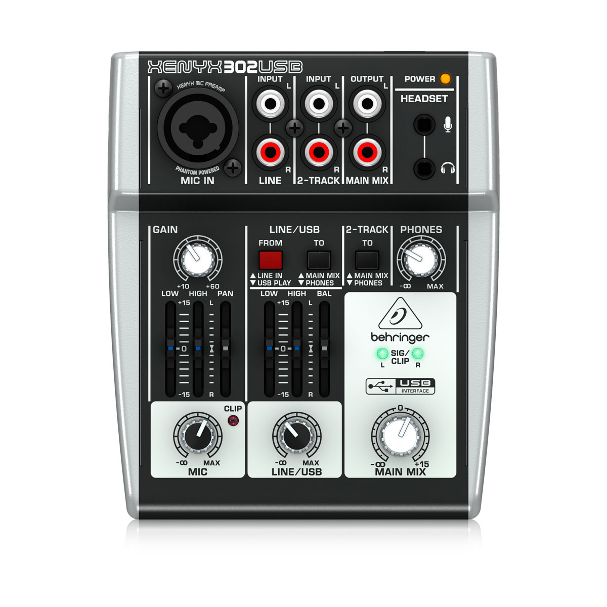 Mezcladora Behringer Xenyx 302USB Mezcladora Behringer Xenyx 302USB