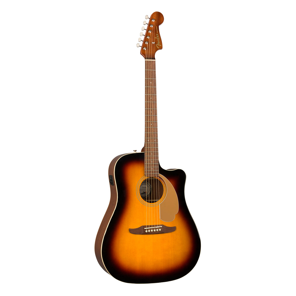Fender Redondo Player Sunburst Vista de Lado Fender Redondo Player Sunburst Vista de Lado