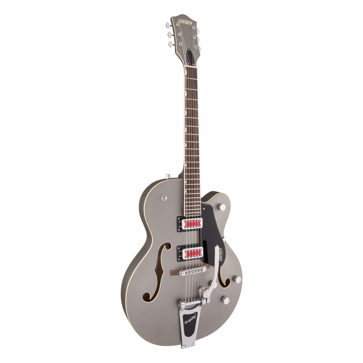 Vista Derecha Vista Derecha Gretsch G5410 Electromatic Rat Rod Hollow Body Matte Phantom Metallic