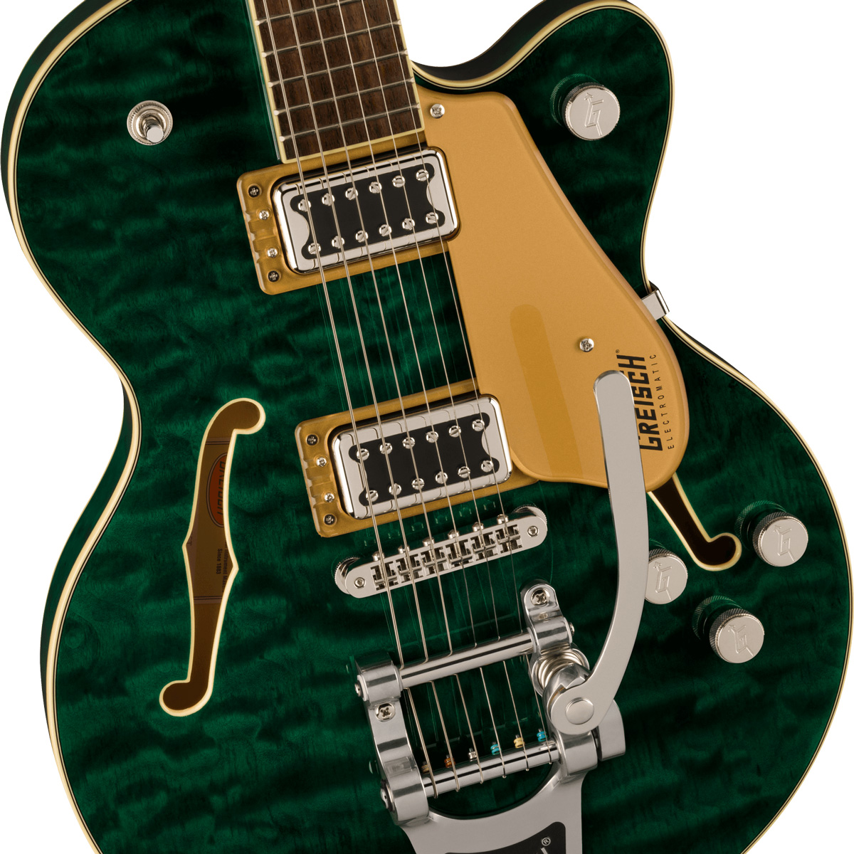 Pastillas Pastillas Gretsch G5655T-QM Electromatic Center Block Jr. Single-Cut Quilted Maple Mariana