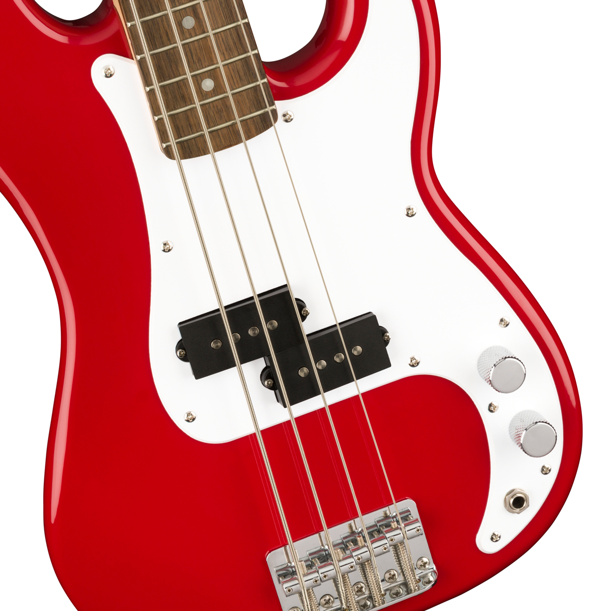Pastillas Pastillas Bajo Squier Mini Precision Bass Dakota Red