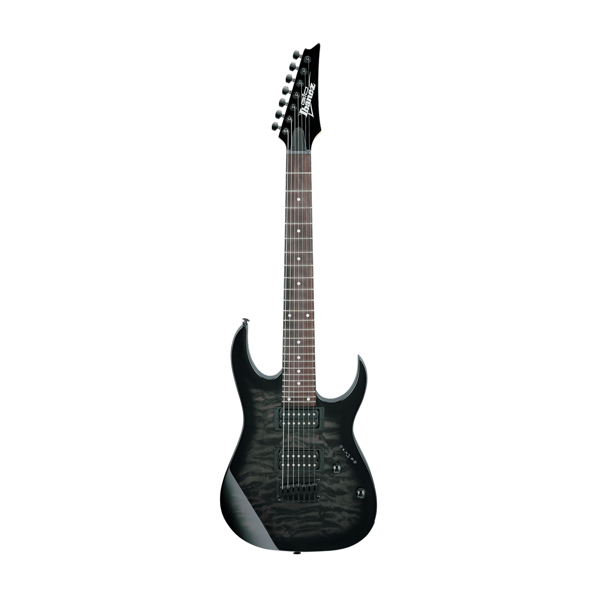 Guitarra Eléctrica Ibanez GRG7221QA-TKS Transparent Black Sunburst Guitarra Eléctrica Ibanez GRG7221QA-TKS Transparent Black Sunburst