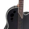 Multi Soundhole Ovation Applause AE44-5S Black Satin Guitarra Electroacústica