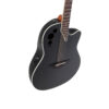 Vista derecha Ovation Applause AE44-5S Black Satin Guitarra Electroacústica