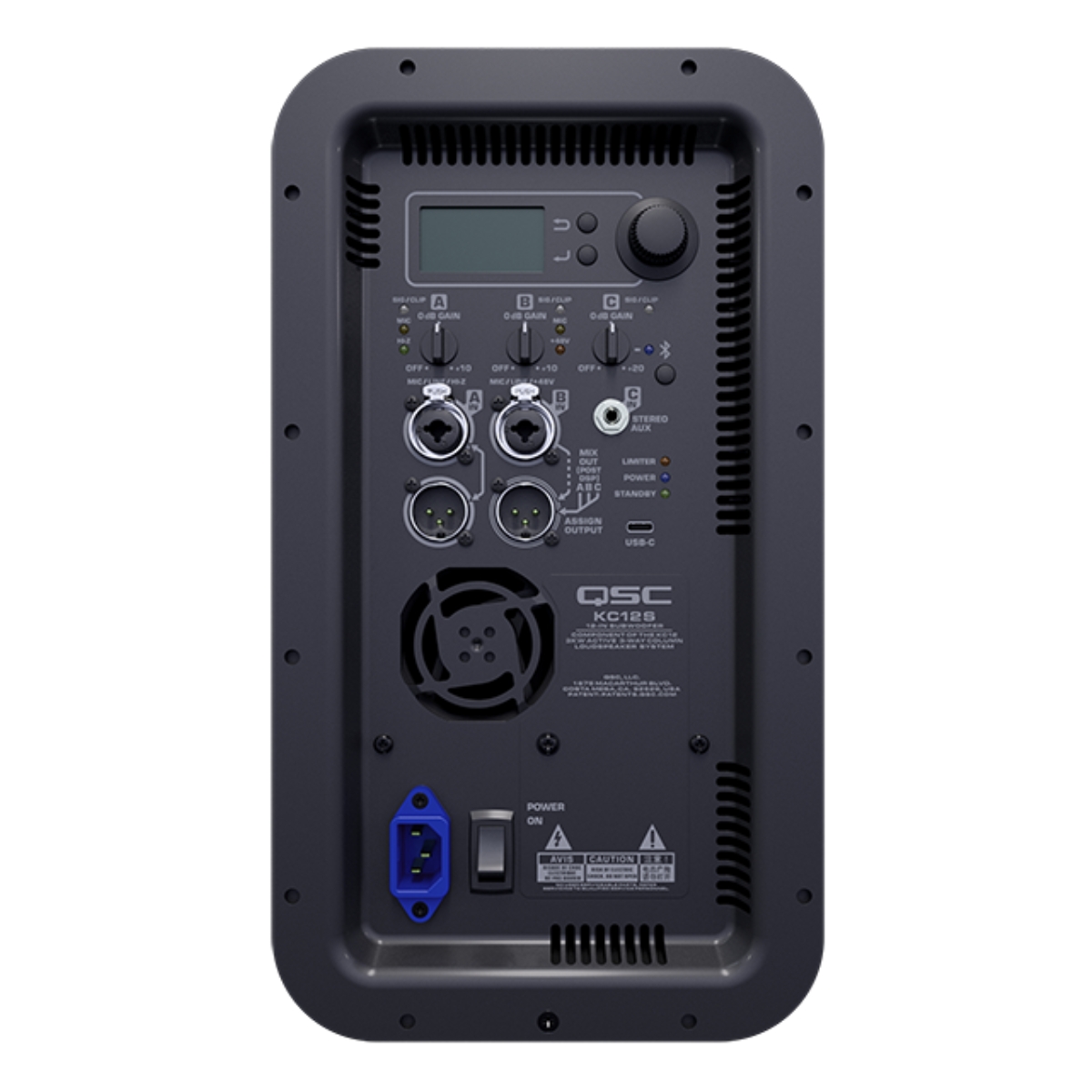 QSC KC12 Blanco Sistema de altavoces de columna de 3 vías QSC KC12 Blanco Sistema de altavoces de columna de 3 vías