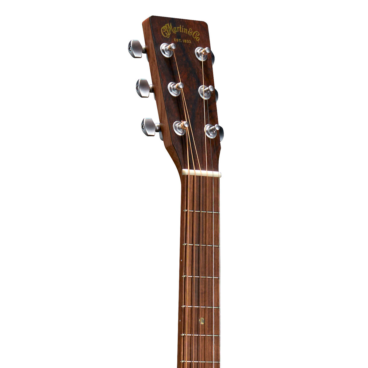 Detalle del mástil Martin 00-X2E Cocobolo PA Profile