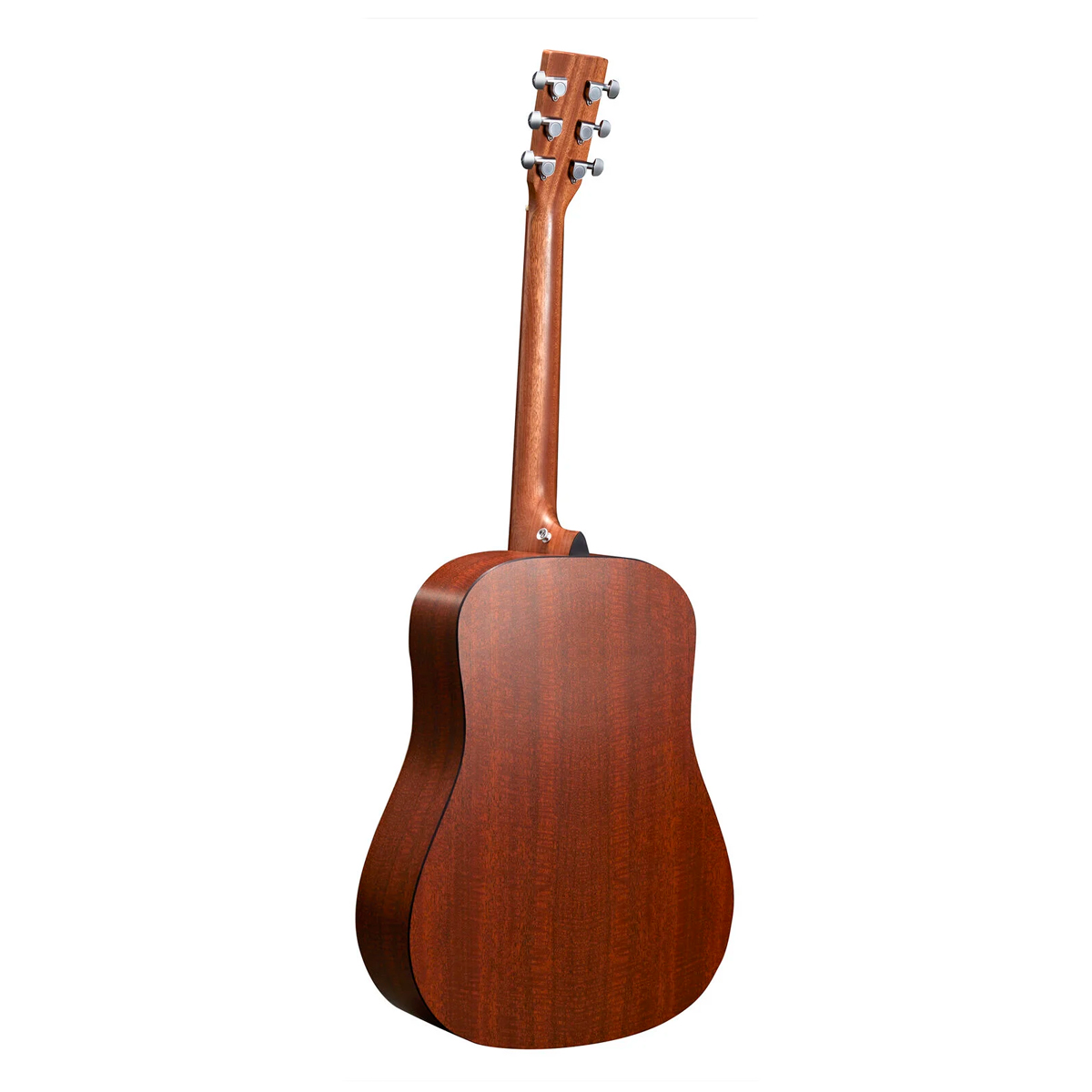 Martin D-X2E Mahogany acabado tipo caoba vista trasera