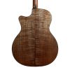 Vista trasera Martin GPC Special Road Series acabado Koa Fine Veneer