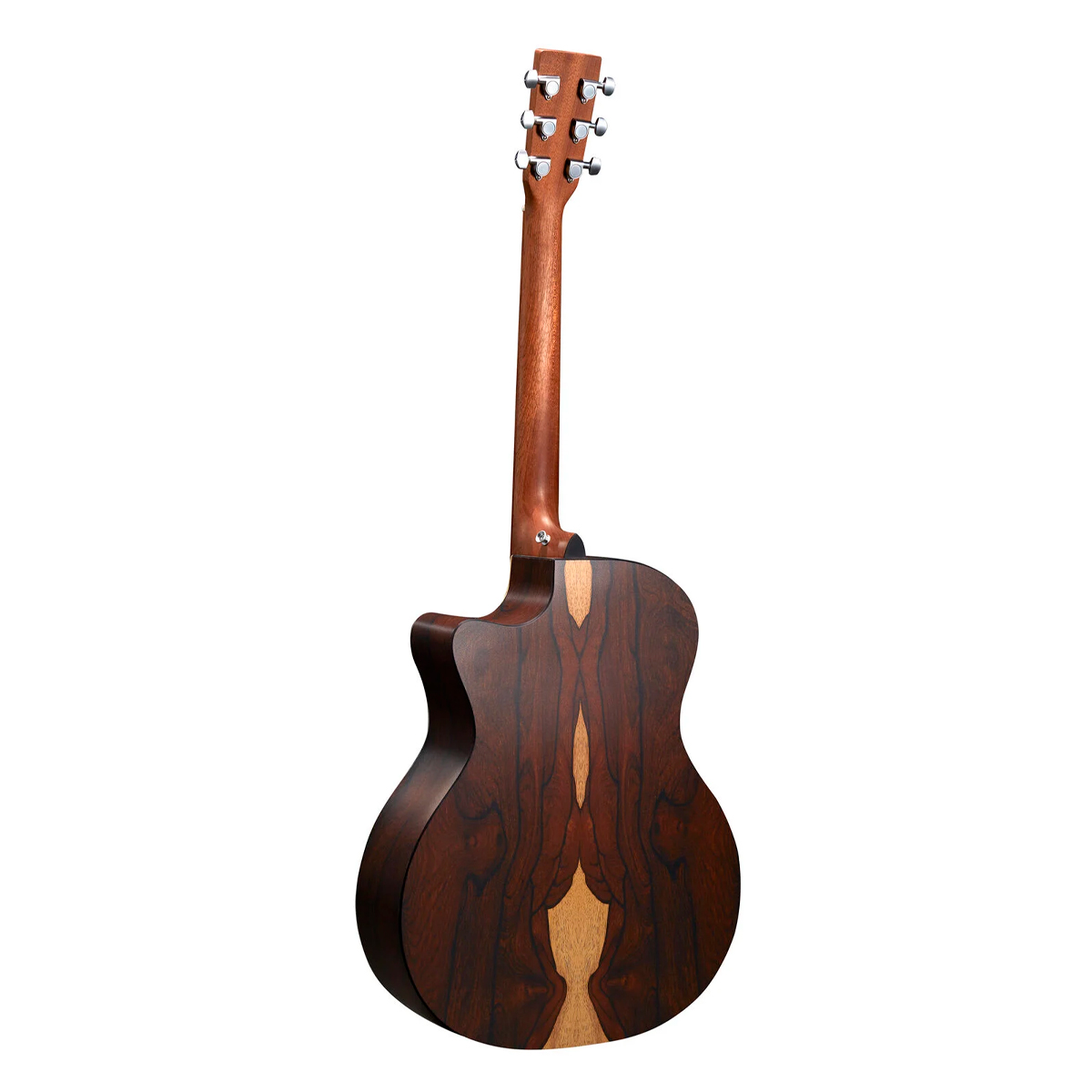 Vista trasera de la Martin GPC-X2E Cocobolo